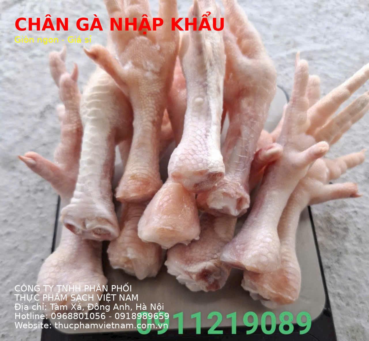 Giá chân gà hôm nay bao nhiêu 1kg?